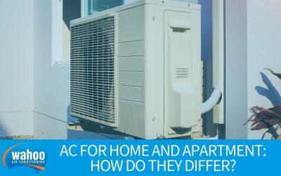 Air Conditioning for Home and Apartment: How Do They Differ?