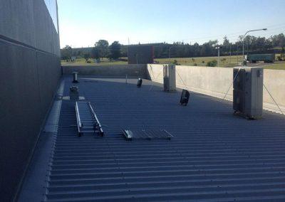 One steel warehouse outdoor units | Wahoo Air Conditioning Projects